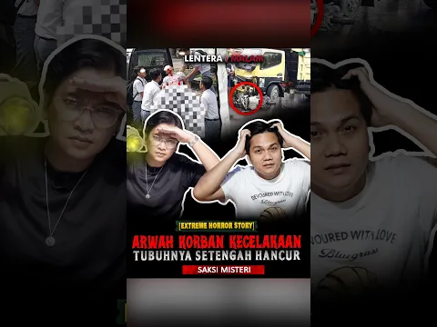 DI DATENGIN ARWAH KORBAN YANG BADAN NYA SETENGAH!! #shorts