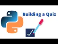 Building a Python quiz program Multiple Choice - Step by step