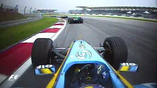 Fernando Alonso s Superb Start 2004 Malaysian Grand Prix