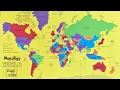 Jigsaw Puzzle World Map and Countries