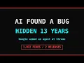 Google Aimed an AI Agent at Chrome and It Found a 13-Year-Old Bug