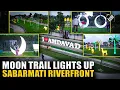 Download Lagu Ahmedabad’s Sabarmati Riverfront lit up with 54+ LED displays, CM Patel inaugurates Moon Trail