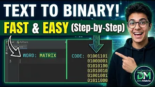 How to Convert Any Word into Binary Code Fast Easy