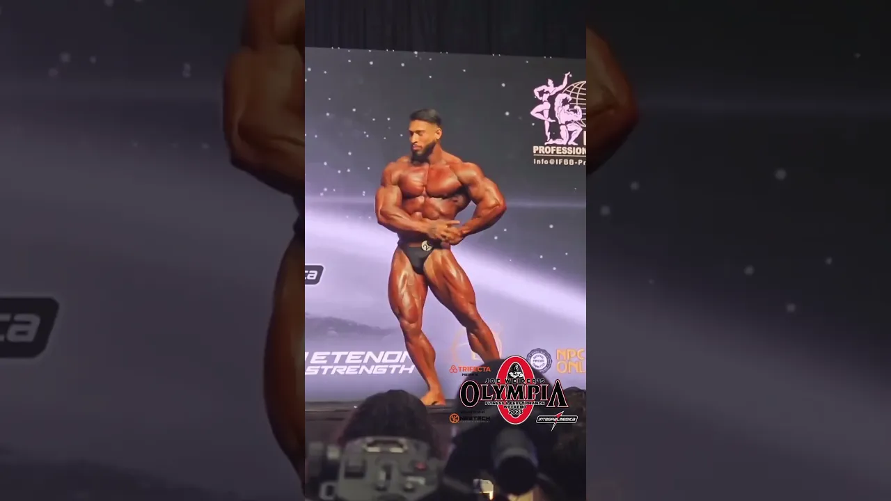 ???? @ramondinopro nas prévias do @mrolympiallc 2023