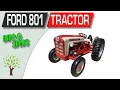 Ford 801 Series Tractor 1958 - 1962 Tractor Specifications and Information