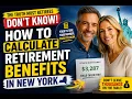 How to calculate retirement benefits in New York
