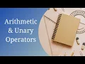 Arithmetic and Unary operators - Java