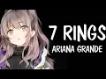 Lagu Nightcore - 7 rings (Ariana Grande) - (Lyrics)