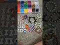 making kandi with my new bead kit