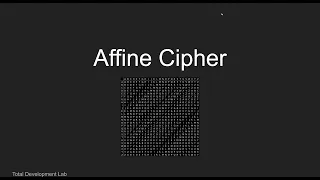 The Affine Cipher Explained Cryptography Fundamentals