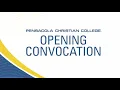 Opening Convocation - August 31 2021