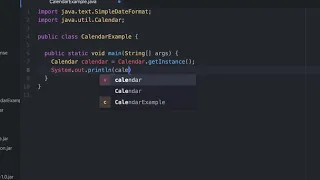Java Outputting Calendar Date to Console