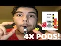Juul Pods VS 4x Pods Juul Pod Substitute