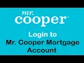 How to Login to Mr Cooper Mortgage Account Mr Cooper Mortgage Login 2022