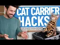 3 HACKS to Get Any Cat Into a Carrier that PROS Use