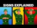Military Army Hand Signs Explained Signals What Do They Mean
