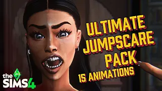 The Sims 4 Ultimate JUMPSCARES 15 Animations Pack Download