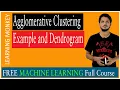 Agglomerative Clustering Example and Dendrogram Lesson 112 Machine Learning Learning Monkey