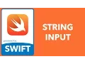 Swift String Input in OS X updated