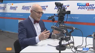 Диктор ГТРК «Иртыш» Виктор Ларионов стал официальным голосом интерактивной вселенной