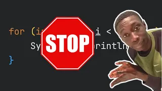 stop using for loops RIGHT NOW