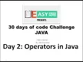 Day 2 Operators 30 days of code Challenge Hackerrank in JAVA