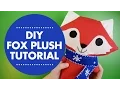 DIY Fox Plush Tutorial with Simplicity Pattern 1081