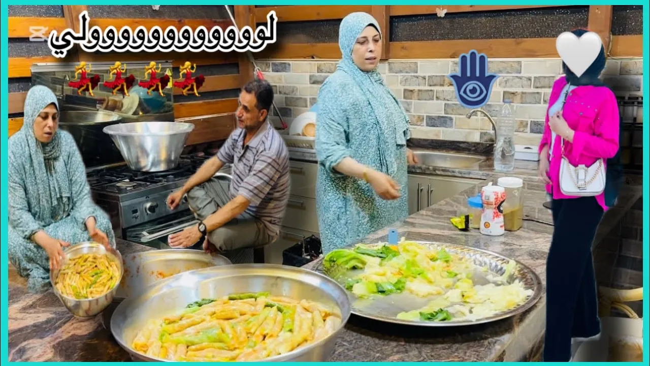 تجهيزات عزومه عروسه الغالى💃 لازم اعمل المحمر والمشمر مرات ابنى حلفت لا تعمل المحشى بايدها ياجمالو 💃