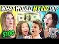 CAN PARENTS GUESS WHAT THEIR KID DOES WITH 100 DOLLARS? Ep. # 3