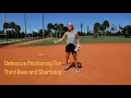 Defensive Positioning For Third Base Shortstop