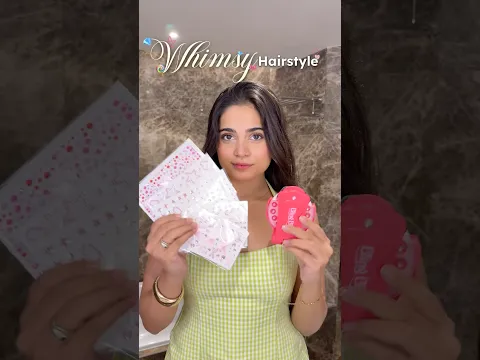 Whimsy hairstyle pt -2 🎀🌸✨ #youtubeshorts #youtube #whimsy