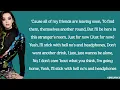Download Lagu Hailee Steinfeld - Hell Nos And Headphones (lyrics)