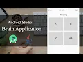 Brain Application part 1 - Android studio Tutorial
