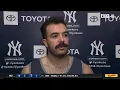Austin Wells on Devin Williams the Yankees bullpen