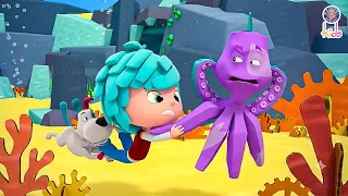 बिट्टू बिट्टी को मिला ऑक्टोपस | Bittu Bitti Found Octopus | Bittu Bitti Cartoon | Funny Cartoon