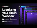 Localization in Webflow