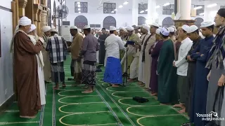 يانبي سلام عليك ياحبيب سلام عليك فالسماوات أضاءت والأراضي بمحمد القيام من المولد النبوي دار المصطفى دندنها