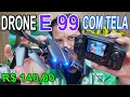 Download Lagu Drone E99 com TELA no controle R$ 140 como ligar e configurar todas as funções do controle e imagem