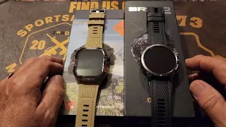 Alpha Gear Bravo 2 vs Temu Rugged Smart Watch Lots of vs Very Little
