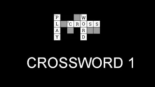 CROSSWORD 1 - Newspaper updates I Daily Crosswords I General Knowledge I Lockdown I Quarantine I
