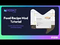 Food Recipe Mod Tutorial inZOI ModKit