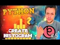 Python physics engine 2020 CREATE A HISTOGRAM for BOLTZMANN DISTRIBUTION