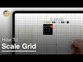 How to Add a Grid to Scale - Morpholio Trace Beginner Tutorial for iPad Pro Drawing Design