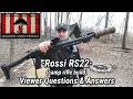Camp Rifle Build Viewer Questions Answers Rossi RS22