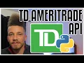 Streaming Forex Price Data With TD Ameritrade API In Python