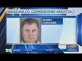Angelina County Commissioner arrested for violence against family member