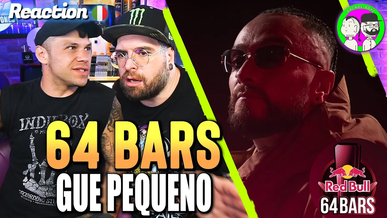 GUE PEQUENO , TY1 - 64 BARS X REDBULL | REACTION by Arcade Boyz