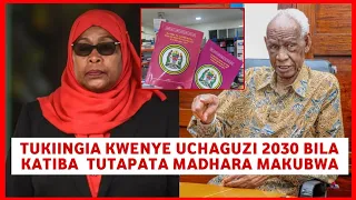 Jaji sinde Warioba atabiri kama katiba haitopatikana uchaguzi mkuu 2030''kutakuwa na madhara makubwa