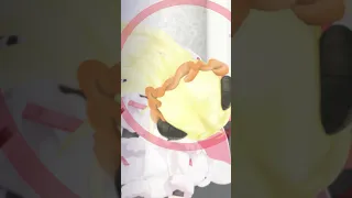 寝坊して髪の編み込みが間に合わなかったので、ツイストドーナツをつけて来たわためぇ【ギリギリわるくないわため】#Shorts　#ギリわる