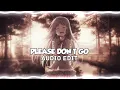 Download Lagu please don't go - joel adams [edit audio]